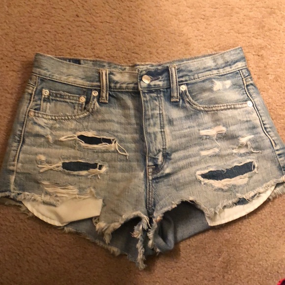 American Eagle Outfitters Pants - American Eagle button up cut-offs